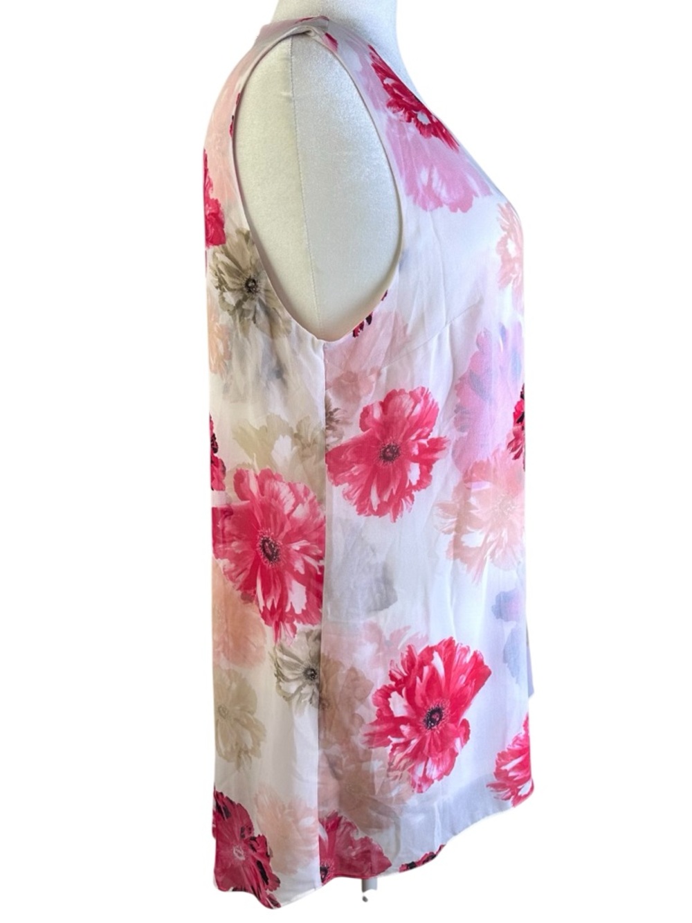 Calvin Klein Floral Shift Mini Dress Size XL - Picture 8 of 13